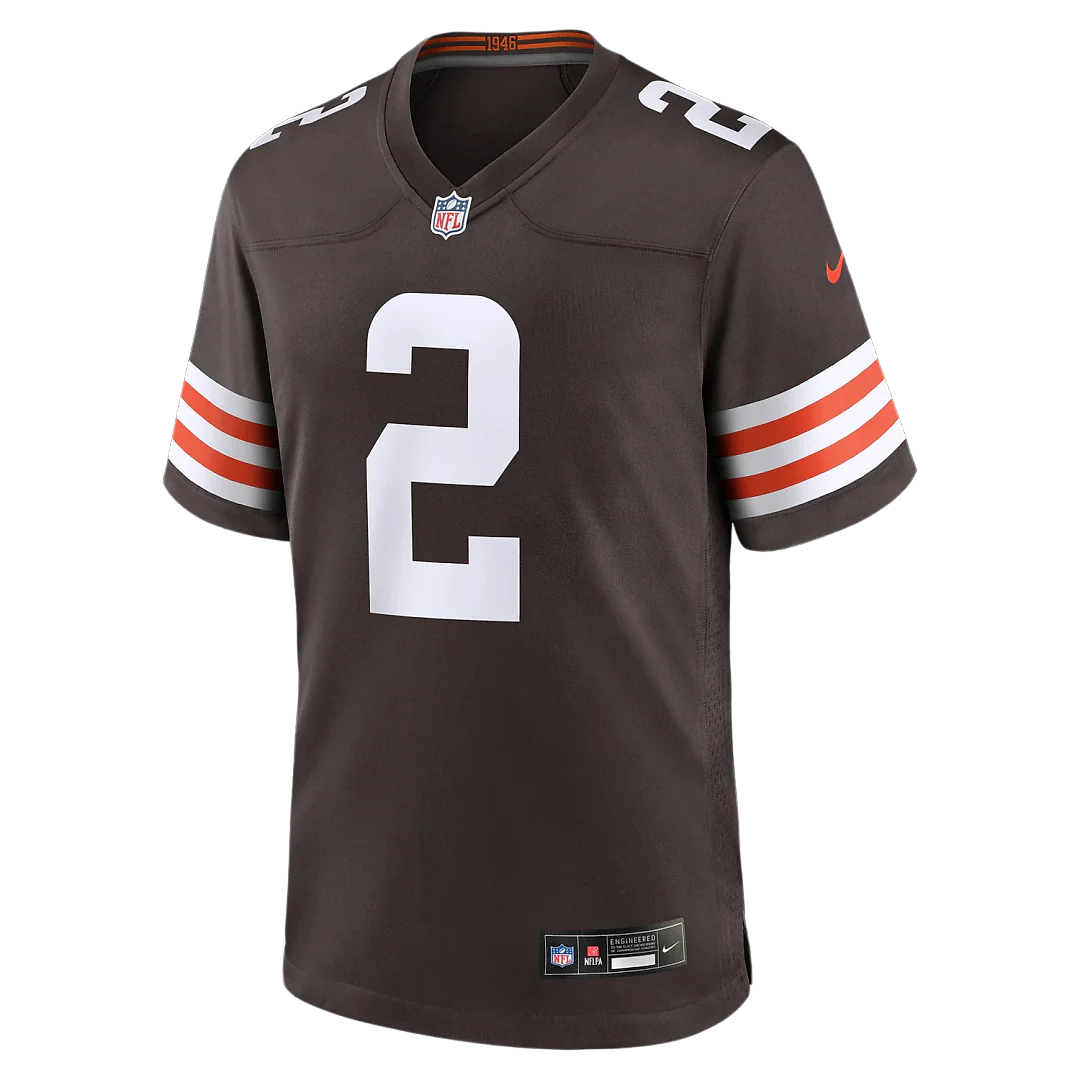 Zennovawear DeAndre Carter Cleveland Browns Team Game Jersey - Brown