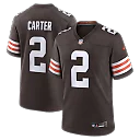 Zennovawear DeAndre Carter Cleveland Browns Team Game Jersey - Brown