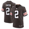 Zennovawear DeAndre Carter Cleveland Browns Team Game Jersey - Brown