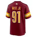 Zennovawear Deatrich Wise Jr. Washington Commanders Team Game Jersey - Burgundy