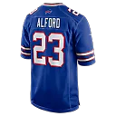 Zennovawear Dee Alford Buffalo Bills Team Game Jersey - Royal