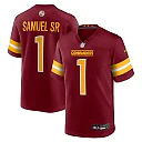 Zennovawear Deebo Samuel Sr Washington Commanders Game Player Jersey - Burgundy