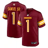 Zennovawear Deebo Samuel Sr Washington Commanders Game Player Jersey - Burgundy
