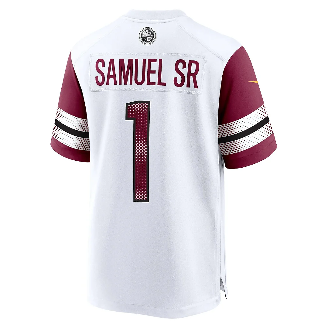 Zennovawear Deebo Samuel Sr Washington Commanders Game Player Jersey - White