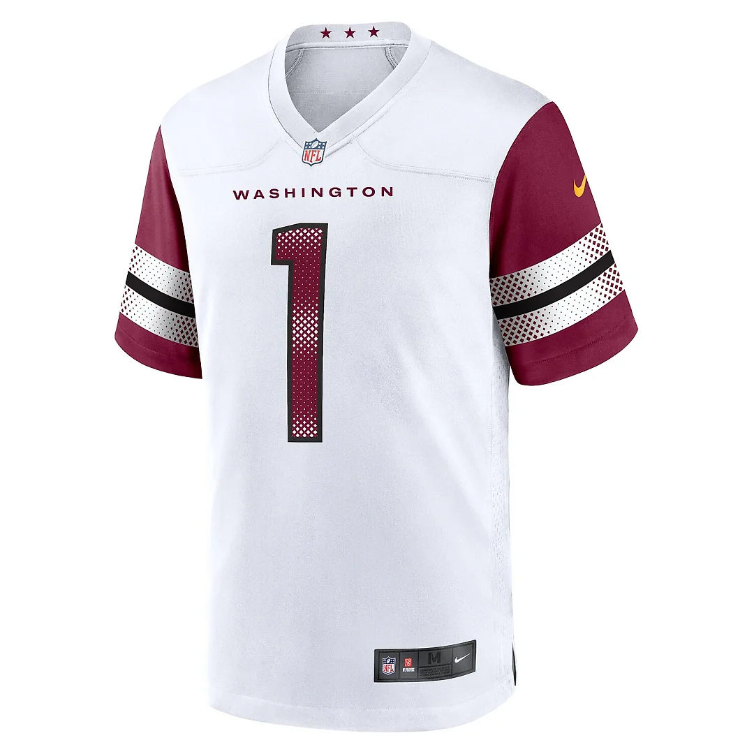 Zennovawear Deebo Samuel Sr Washington Commanders Game Player Jersey - White
