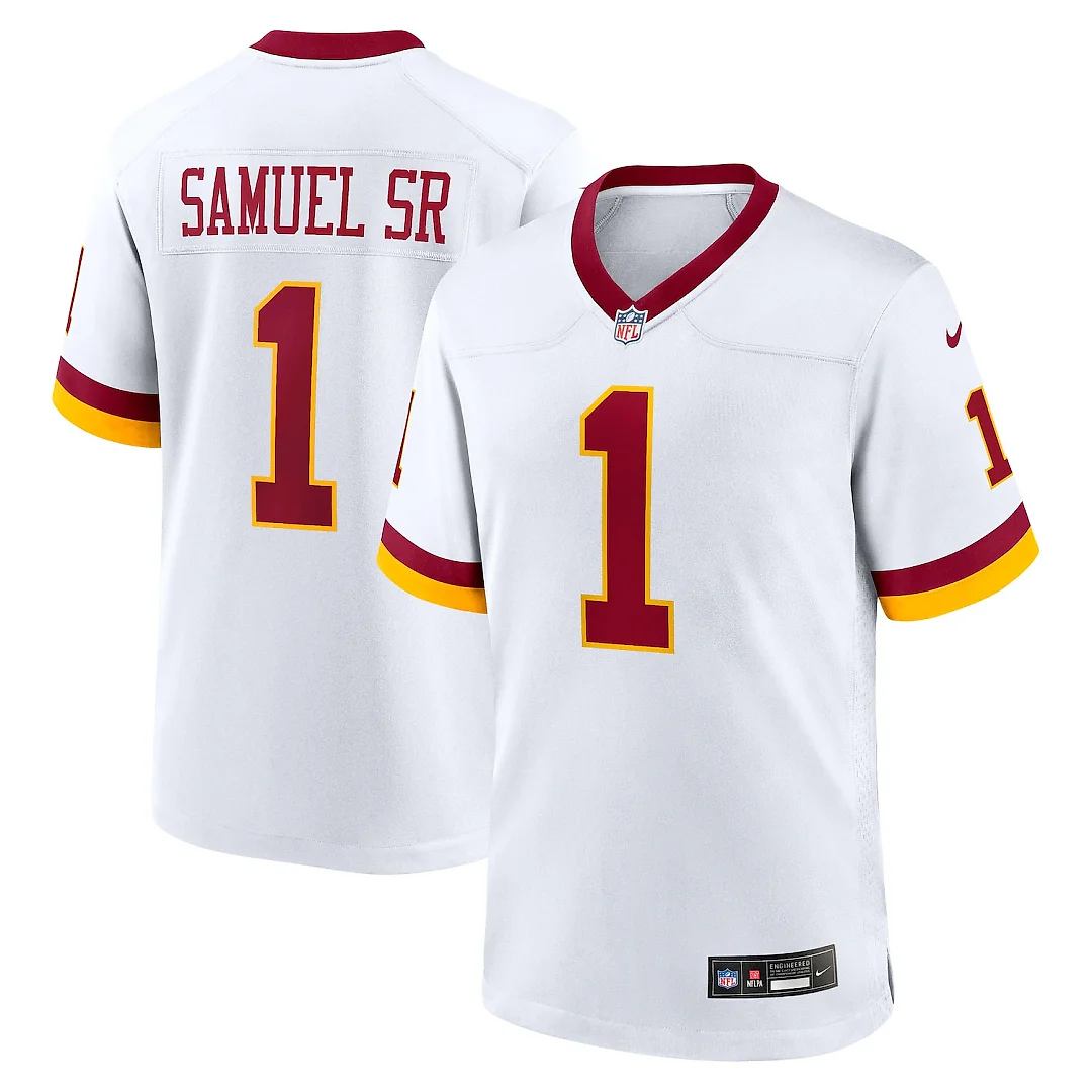 Zennovawear Deebo Samuel Sr Washington Commanders Game Super Bowl Era Jersey - White