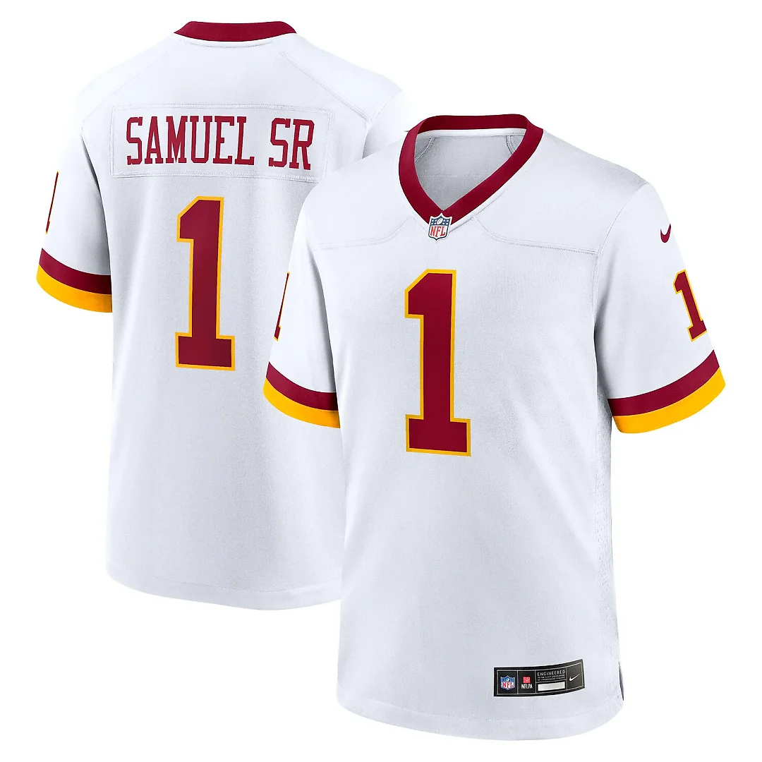 Zennovawear Deebo Samuel Sr Washington Commanders Game Super Bowl Era Jersey - White