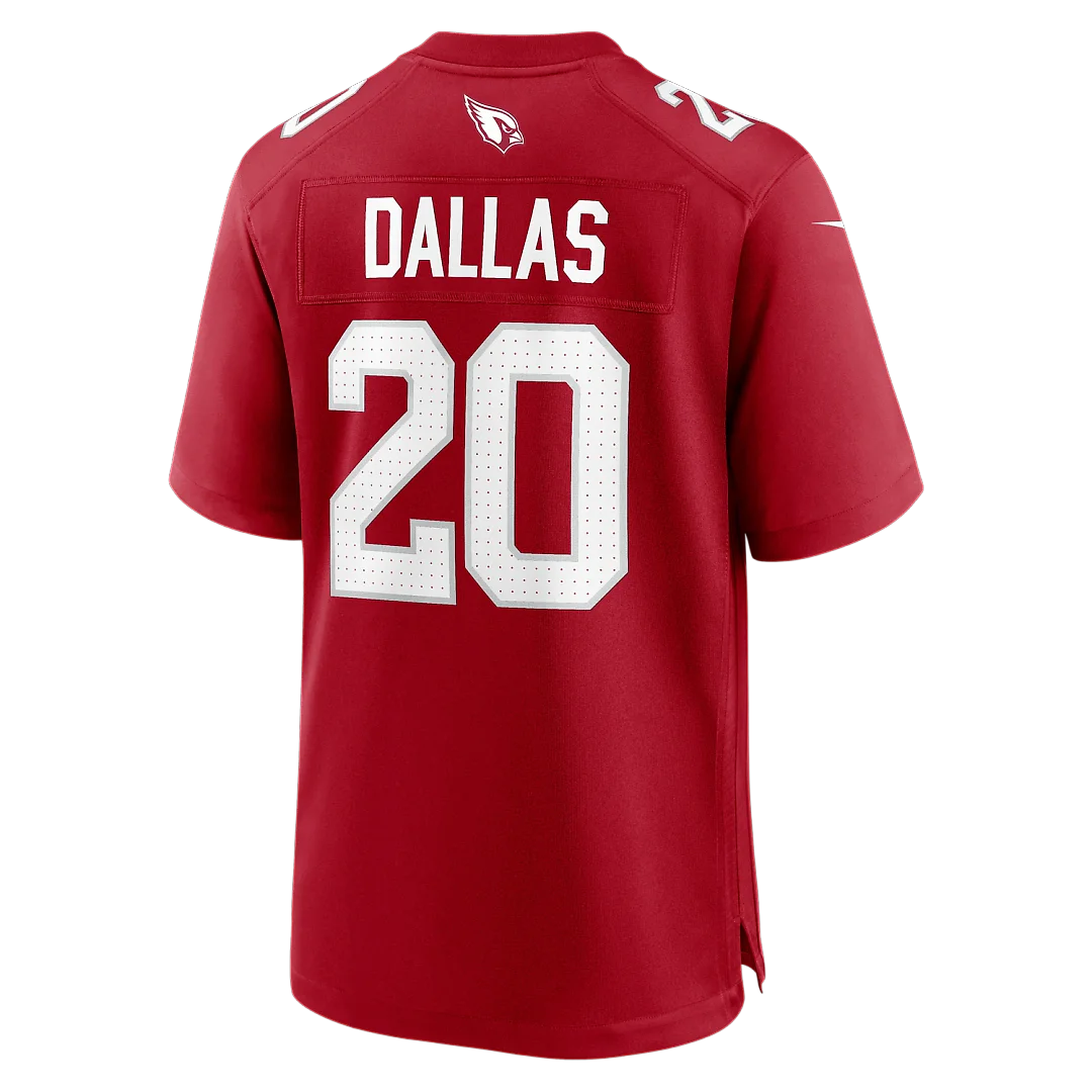 Zennovawear DeeJay Dallas Arizona Cardinals Team Game Jersey - Cardinal