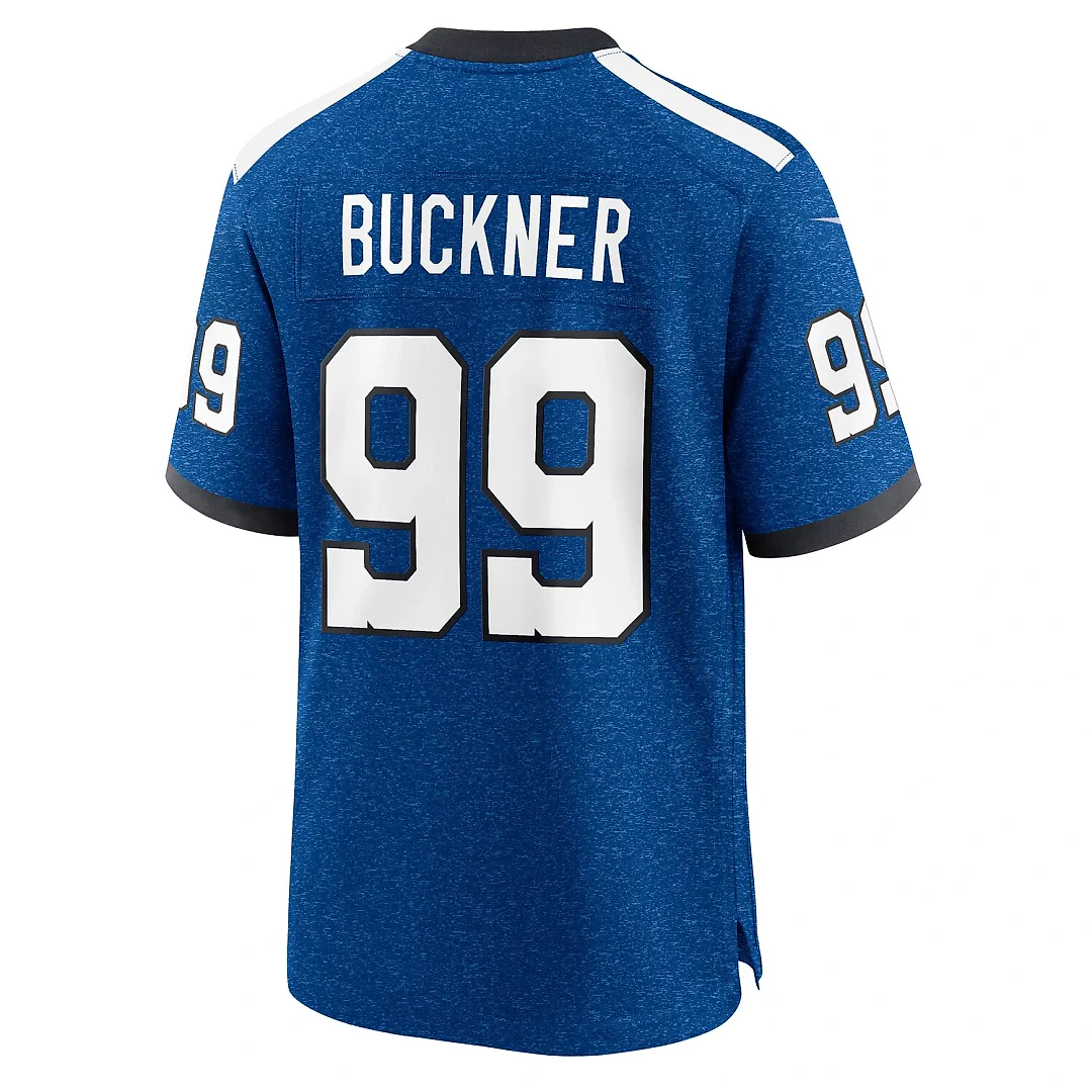 Zennovawear DeForest Buckner Indianapolis Colts Alternate Game Jersey - Blue