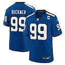 Zennovawear DeForest Buckner Indianapolis Colts Alternate Game Jersey - Blue