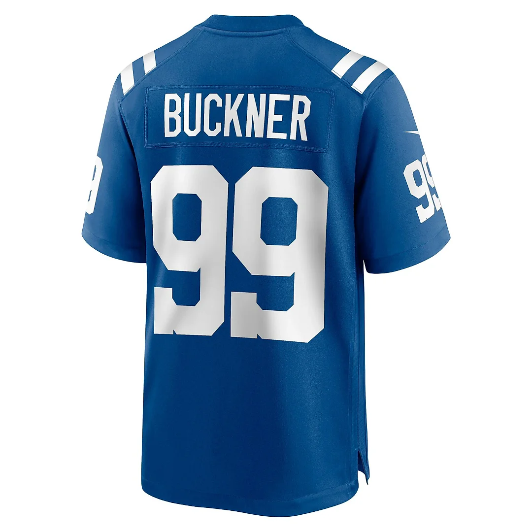 Zennovawear DeForest Buckner Indianapolis Colts Game Jersey - Royal