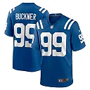 Zennovawear DeForest Buckner Indianapolis Colts Game Jersey - Royal