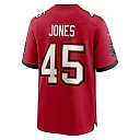 Zennovawear Deion Jones Tampa Bay Buccaneers Team Game Jersey - Red