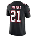 Zennovawear Deion Sanders Atlanta Falcons Alternate Throwback Vapor FUSE. Stitched Retired Limited Jersey - Black