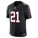 Zennovawear Deion Sanders Atlanta Falcons Alternate Throwback Vapor FUSE. Stitched Retired Limited Jersey - Black