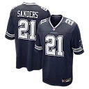 Zennovawear Deion Sanders Dallas Cowboys Team Retired Player Game Jersey - Navy