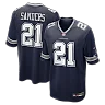 Zennovawear Deion Sanders Dallas Cowboys Team Retired Player Game Jersey - Navy