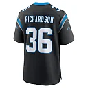 Zennovawear Demani Richardson Carolina Panthers Team Game Jersey - Black