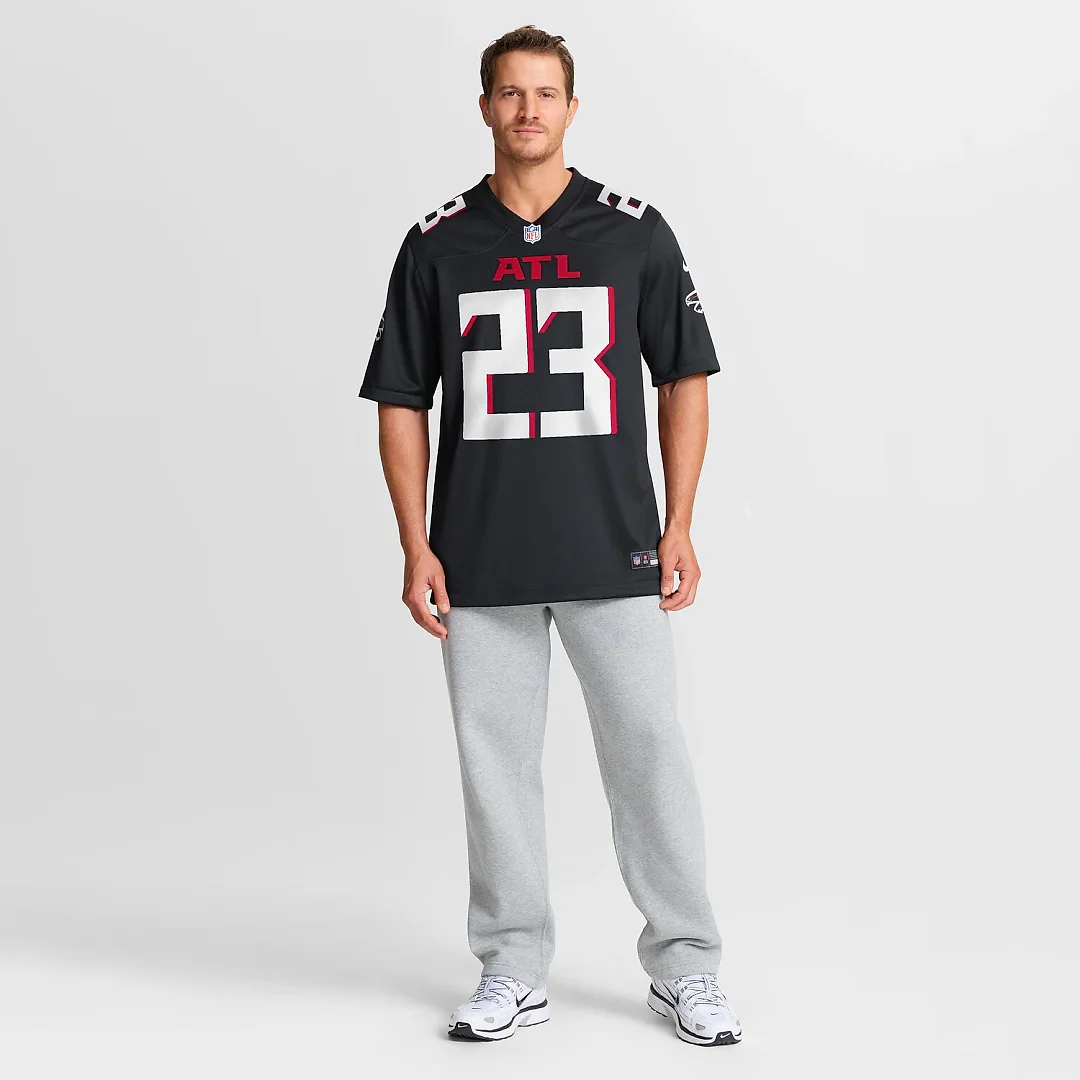 Zennovawear DeMarcco Hellams Atlanta Falcons Team Game Jersey - Black