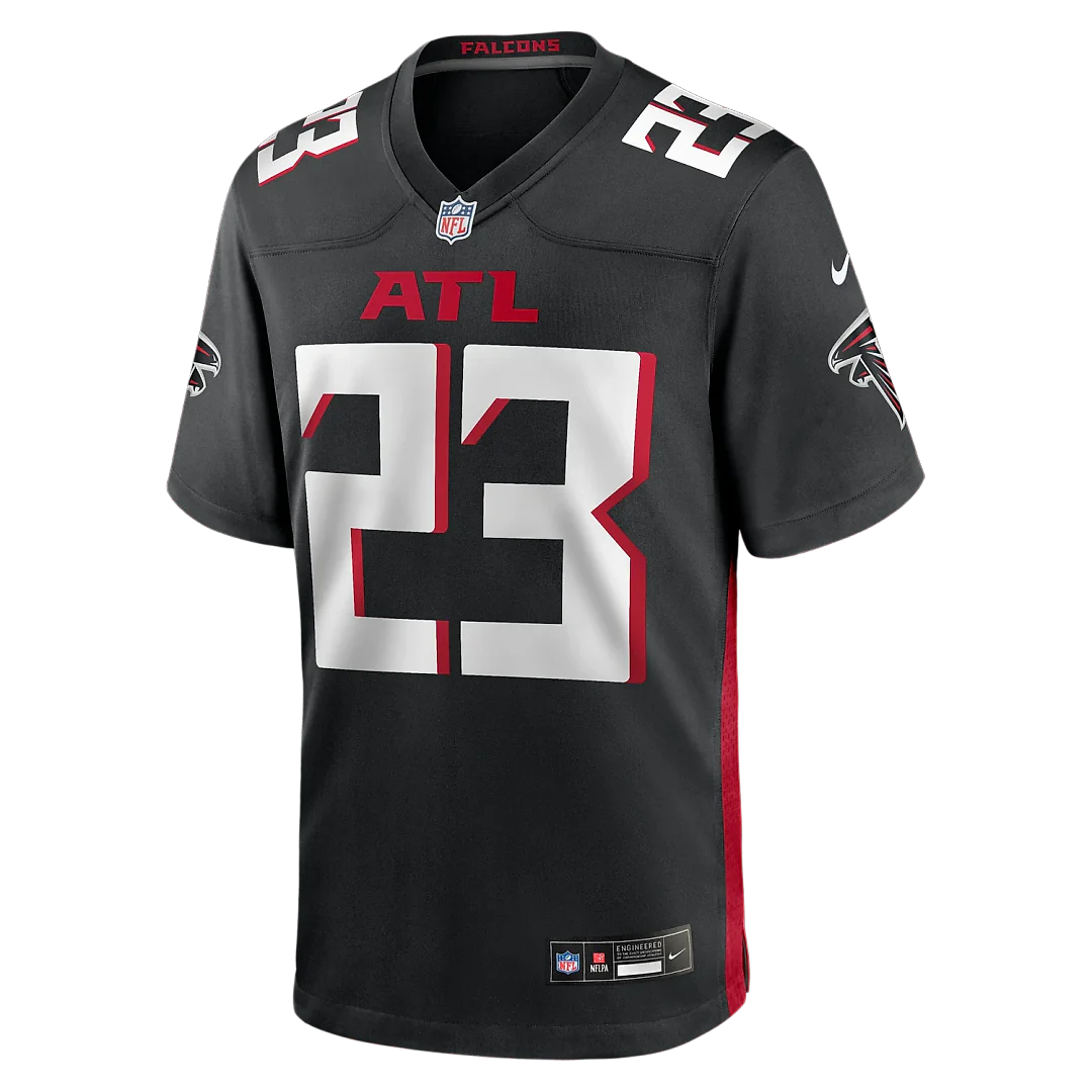 Zennovawear DeMarcco Hellams Atlanta Falcons Team Game Jersey - Black