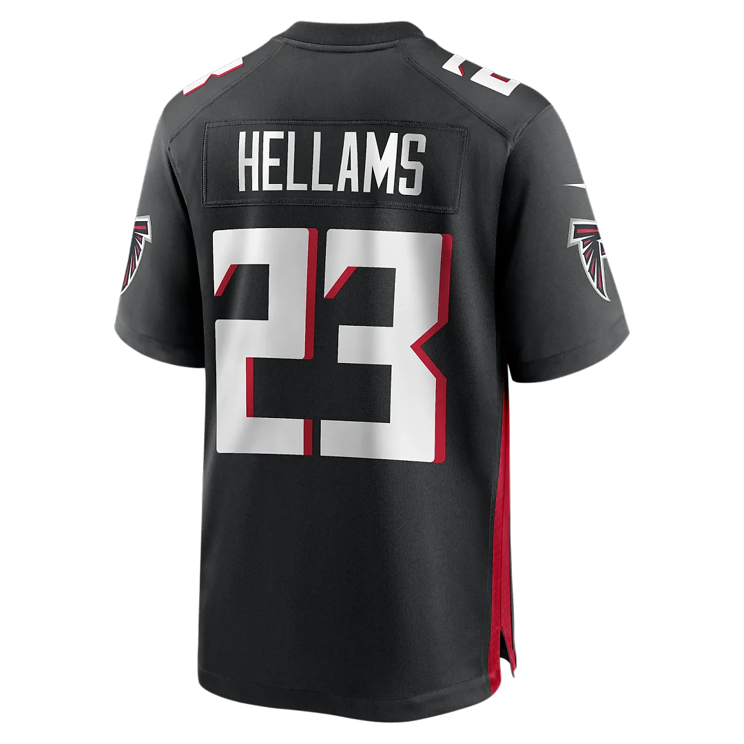 Zennovawear DeMarcco Hellams Atlanta Falcons Team Game Jersey - Black
