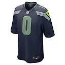 Zennovawear DeMarcus Lawrence Seattle Seahawks Team Game Jersey - College Navy