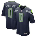Zennovawear DeMarcus Lawrence Seattle Seahawks Team Game Jersey - College Navy