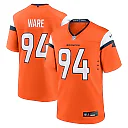Zennovawear DeMarcus Ware Denver Broncos Team Retired Game Jersey - Orange