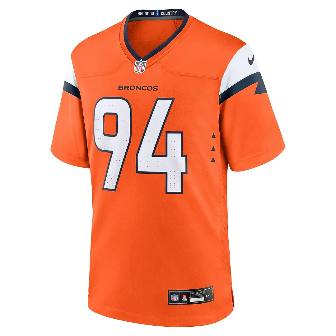 Zennovawear DeMarcus Ware Denver Broncos Team Retired Game Jersey - Orange