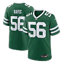 Zennovawear Demario Davis New York Jets Team Game Jersey - Legacy Green