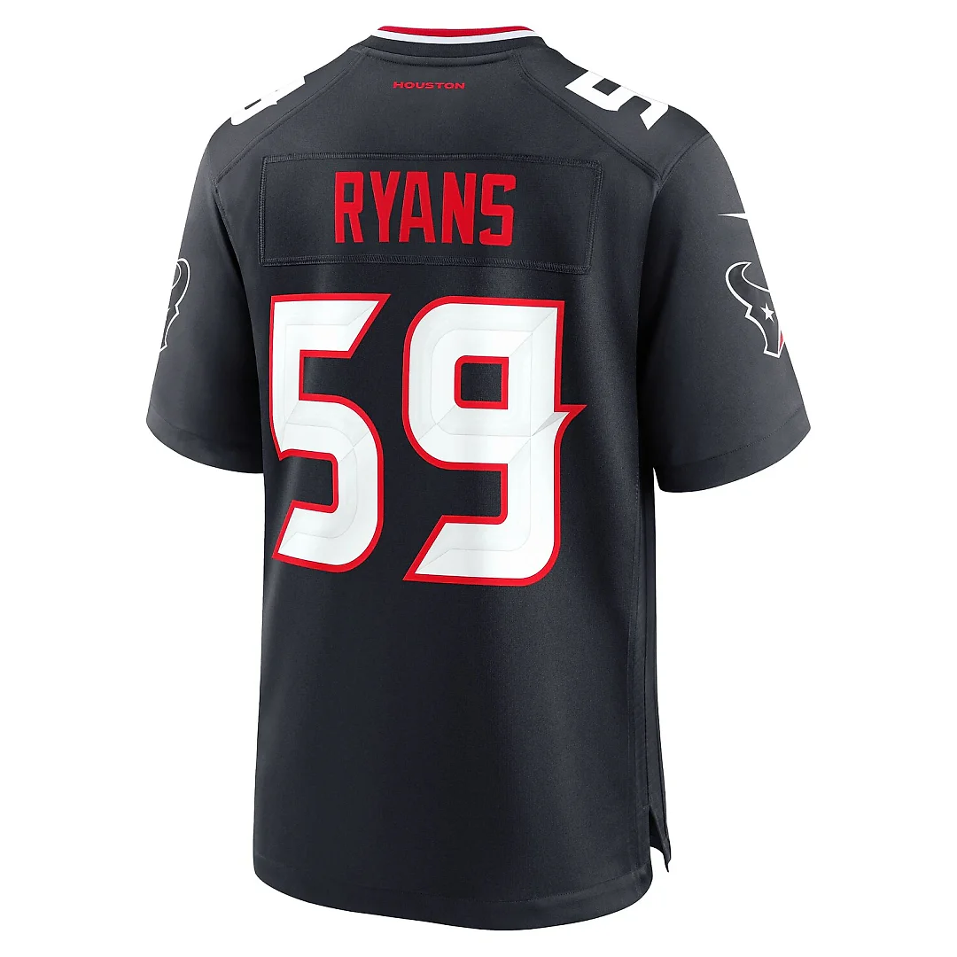 Zennovawear DeMeco Ryans Houston Texans Team Retired Game Jersey - Navy