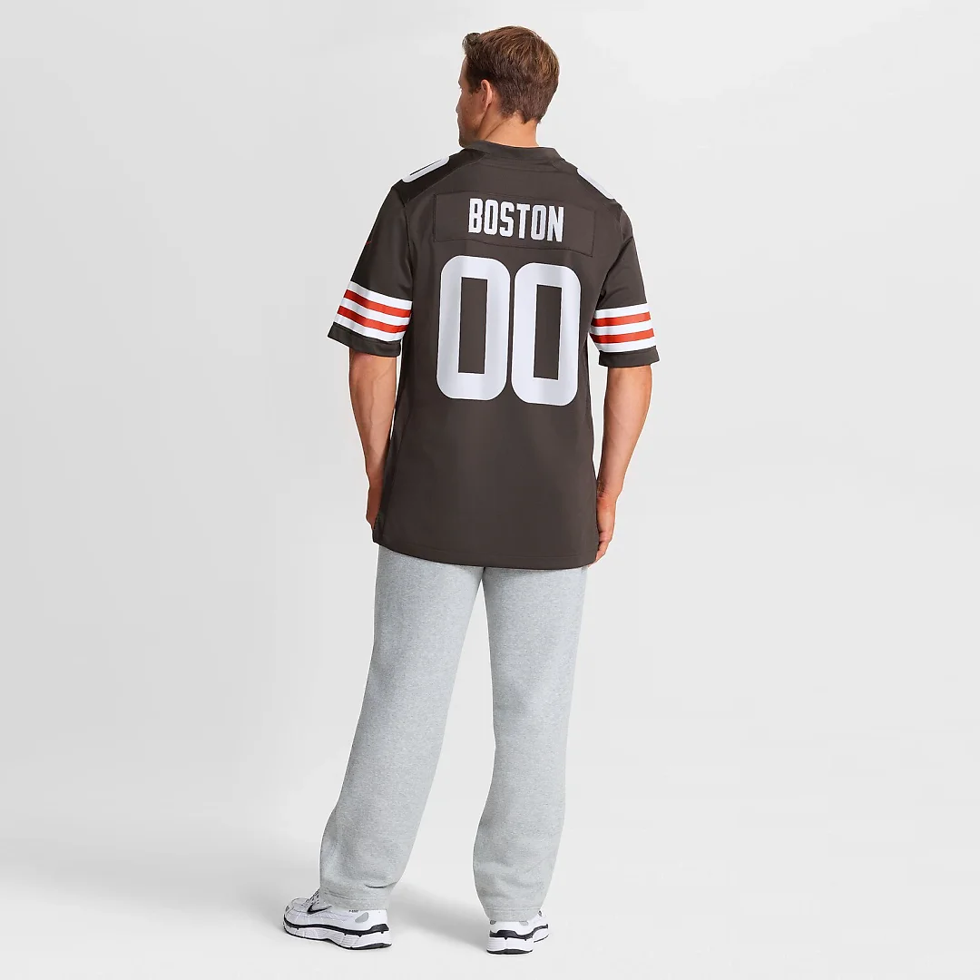 Zennovawear Denzel Boston Cleveland Browns Game Jersey - Brown