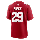 Zennovawear Denzel Burke Arizona Cardinals Team Game Jersey - Cardinal