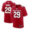 Zennovawear Denzel Burke Arizona Cardinals Team Game Jersey - Cardinal
