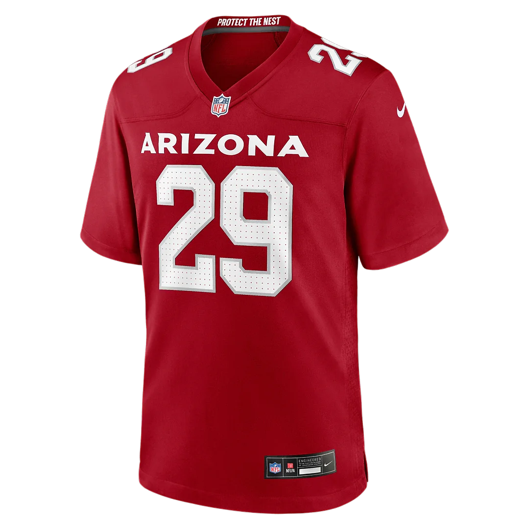 Zennovawear Denzel Burke Arizona Cardinals Team Game Jersey - Cardinal