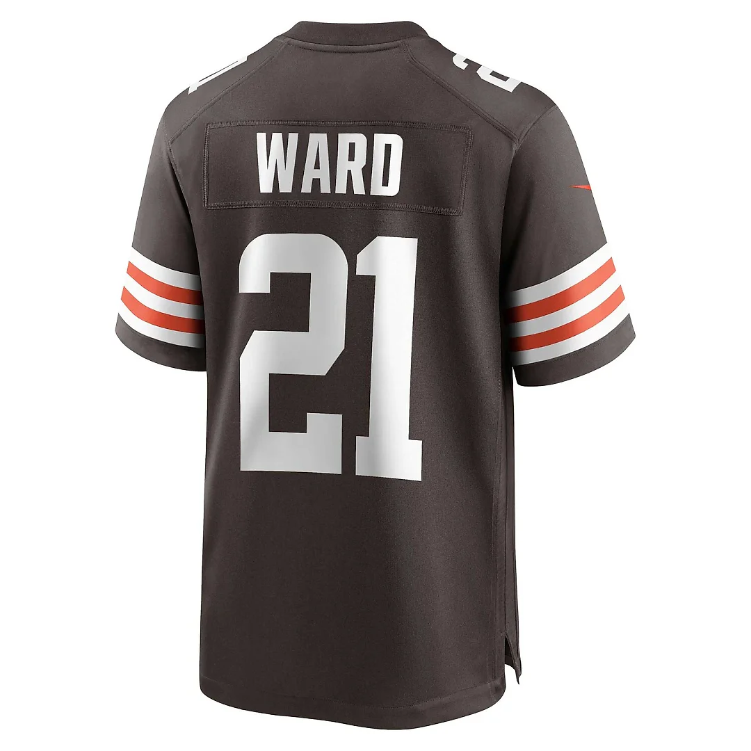 Zennovawear Denzel Ward Cleveland Browns Game Jersey - Brown