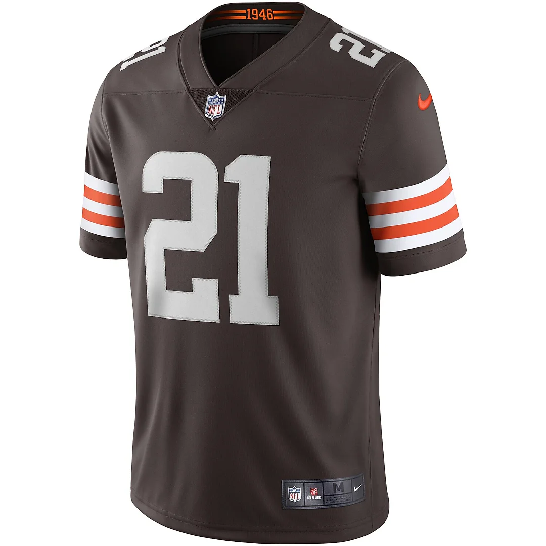 Zennovawear Denzel Ward Cleveland Browns Vapor Limited Jersey - Brown