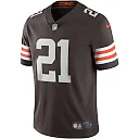 Zennovawear Denzel Ward Cleveland Browns Vapor Limited Jersey - Brown