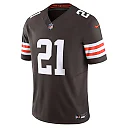 Zennovawear Denzel Ward Cleveland Browns Vapor FUSE. Limited Jersey - Brown