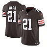 Zennovawear Denzel Ward Cleveland Browns Vapor FUSE. Limited Jersey - Brown