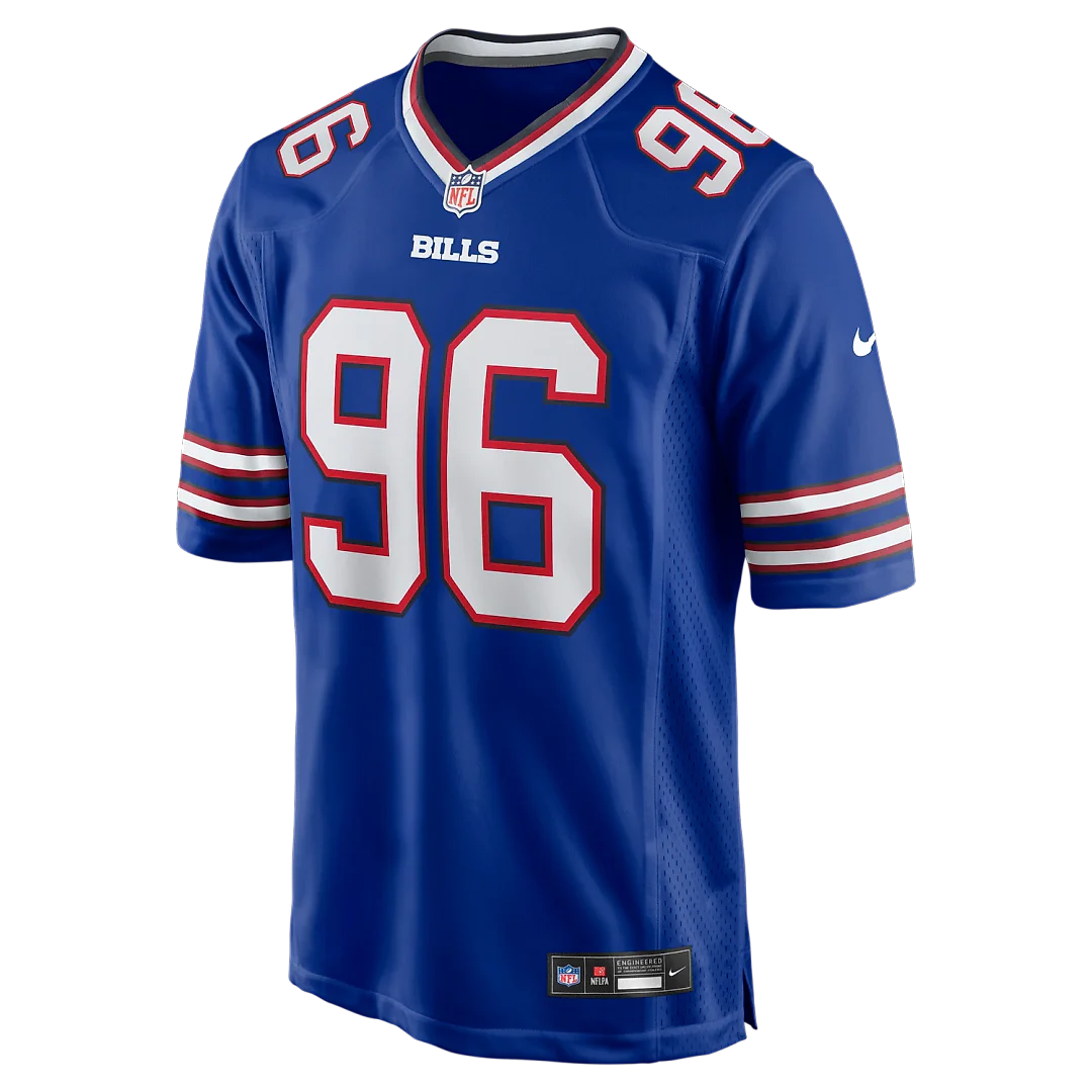 Zennovawear Deone Walker Buffalo Bills Team Game Jersey - Royal