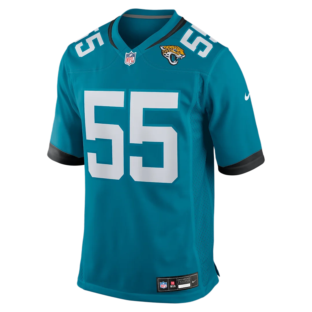 Zennovawear Dequan Jackson Jacksonville Jaguars Game Jersey - Teal