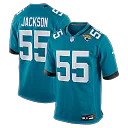 Zennovawear Dequan Jackson Jacksonville Jaguars Game Jersey - Teal