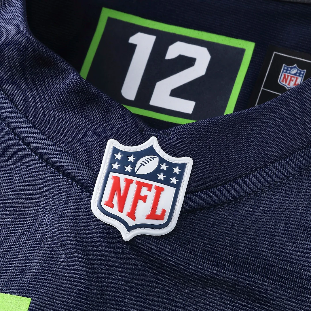Zennovawear Derick Hall Seattle Seahawks Game Jersey - College Navy
