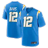 Zennovawear Derius Davis Los Angeles Chargers Team Game Jersey - Powder Blue
