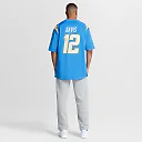 Zennovawear Derius Davis Los Angeles Chargers Team Game Jersey - Powder Blue