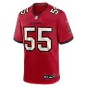 Zennovawear Derrick Brooks Tampa Bay Buccaneers Game Retired Player Jersey - Red