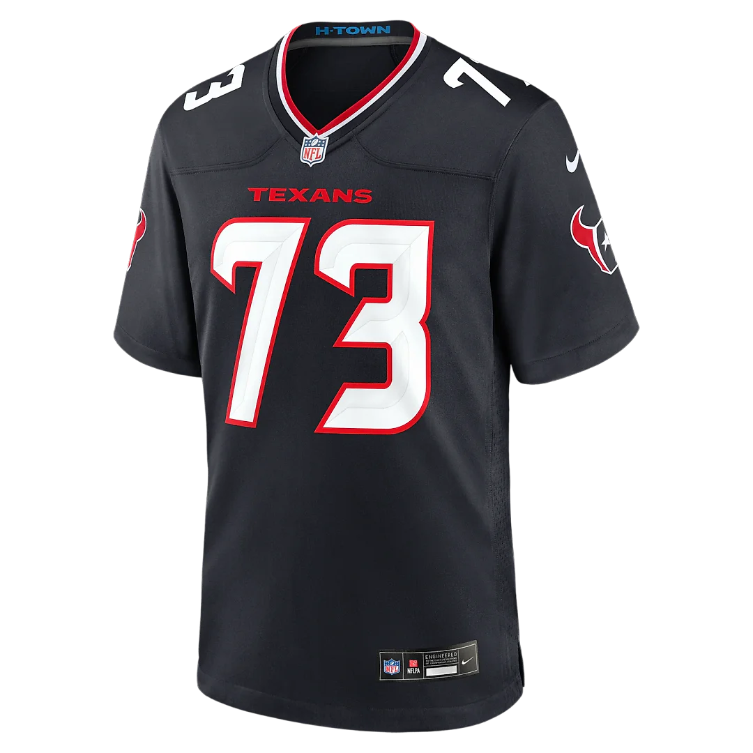 Zennovawear Derrick Graham Houston Texans Team Game Jersey - Navy
