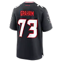 Zennovawear Derrick Graham Houston Texans Team Game Jersey - Navy