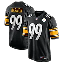 Zennovawear Derrick Harmon Pittsburgh Steelers Game Player Jersey - Black